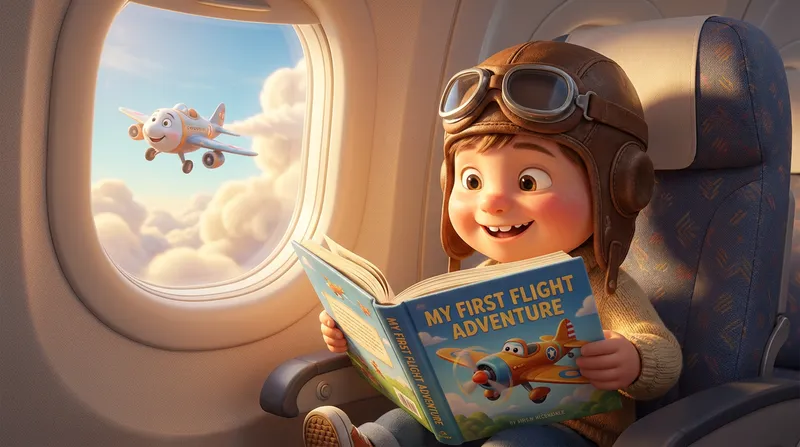 Kids' First Plane Ride: Create a Custom 'Brave Flyer' Story for Travel Prep