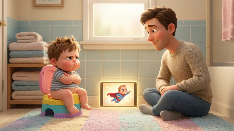 Potty Training a Stubborn 3-Year-Old? How a Custom AI Hero Story Can Make It Click