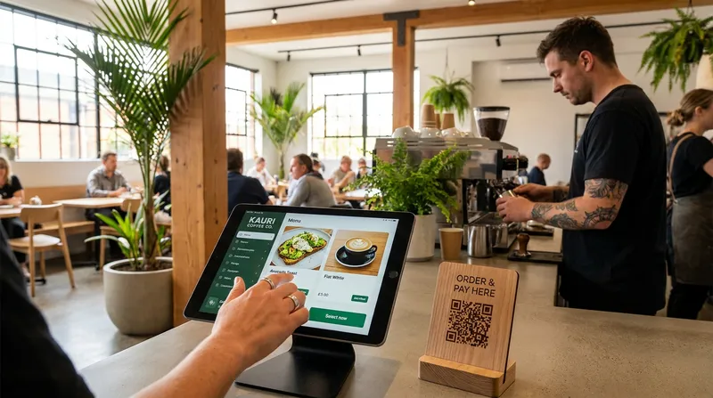 Self-Ordering Systems for NZ Cafes: Kiosks, QR & Beyond