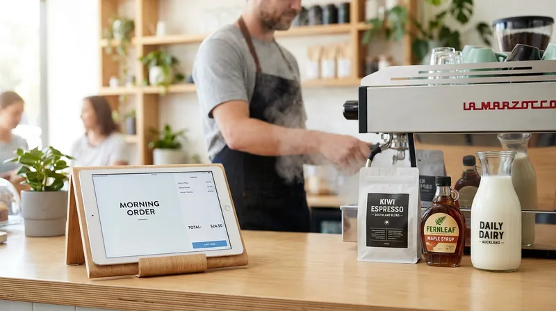 Best Cafe POS NZ: Track Beans & Milk Down to the Gram