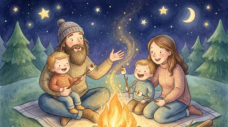 5 Kid-Friendly Campfire Stories (That Won't Cause Nightmares) + How to Create Your Own
