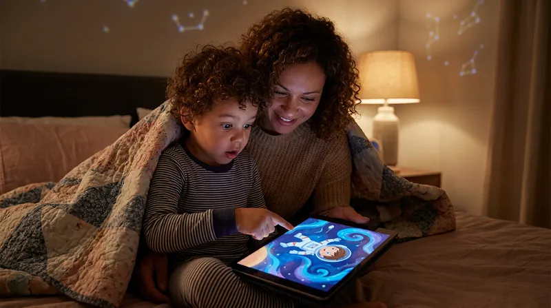 Audio Story Apps vs. AI Picture Books: Why Kids Need to See Themselves as the Hero