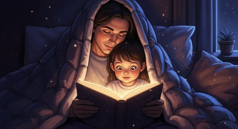 5 Calming Bedtime Stories for Anxious Kids (Free Printable + Audio)