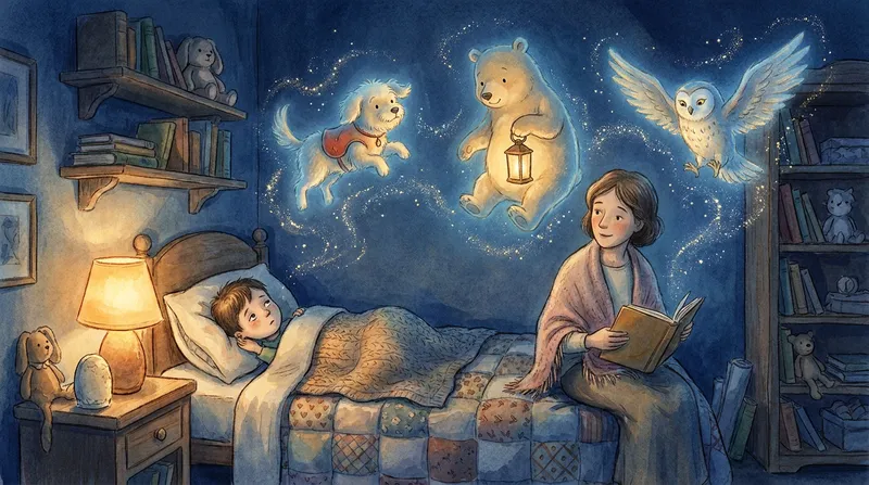 5 Gentle Rescue Stories for Kids: Bedtime Tales of Brave Helpers and Animal Friends