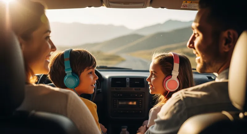The Ultimate Road Trip Survival Guide: 20+ Best Audio Stories & Podcasts for Kids (Ages 3-9)
