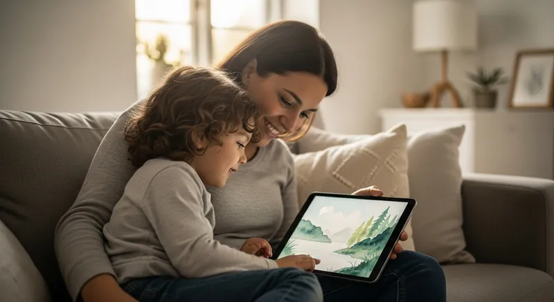 From Chaos to Calm: Why Creative, Low-Stimulation Screen Time is the Answer for Overstimulated Kids